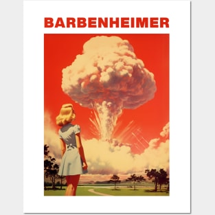 Barbie x Oppenheimer 2023 | BARBENHEIMER Posters and Art